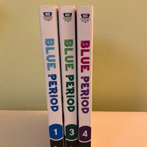 Blue Period Lot 1 3 4 Kodansha Comics Manga Art Tsubasa Yamaguchi